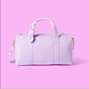 Stoney Clover Lane for Target - Terry Cloth Embossed Mini Hearts Duffle Bag